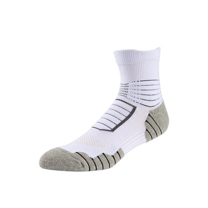 Summer Mid-Calf Sports Socks Thick Terry