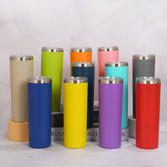 20Oz stainless steel straight thermos cup coffee cup