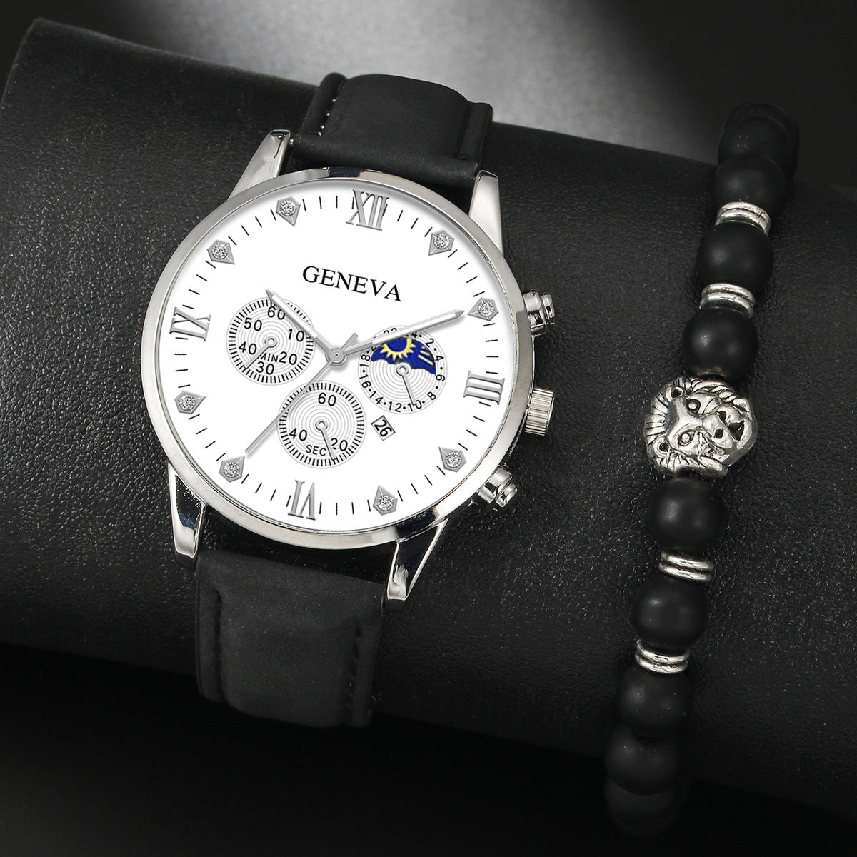 Versatile quartz watch set men