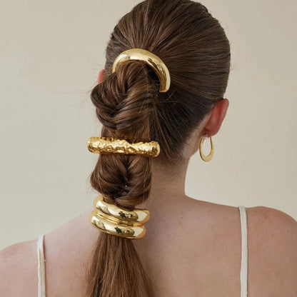 Tocado de cuerda para el cabello de acero inoxidable 