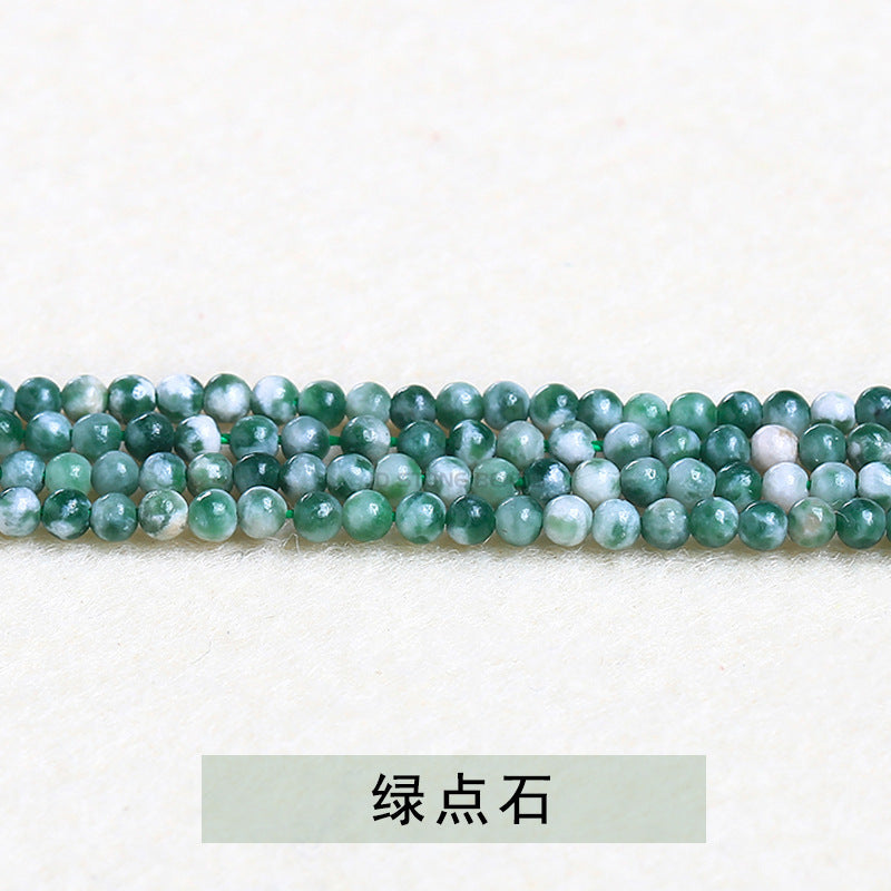 3Mm Natural Crystal Colorful Tourmaline Beads Loose Beads