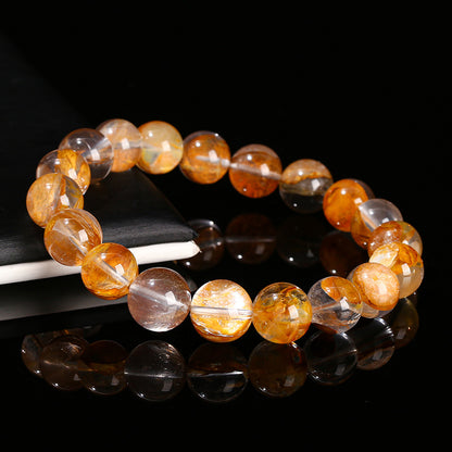7A Natural Xanthate Flower Crystal Bracelet