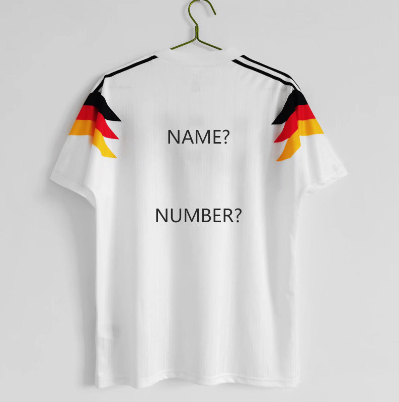 90/94 Germany Home 18 Klinsmann 10 Matth?us Classic Retro Jersey