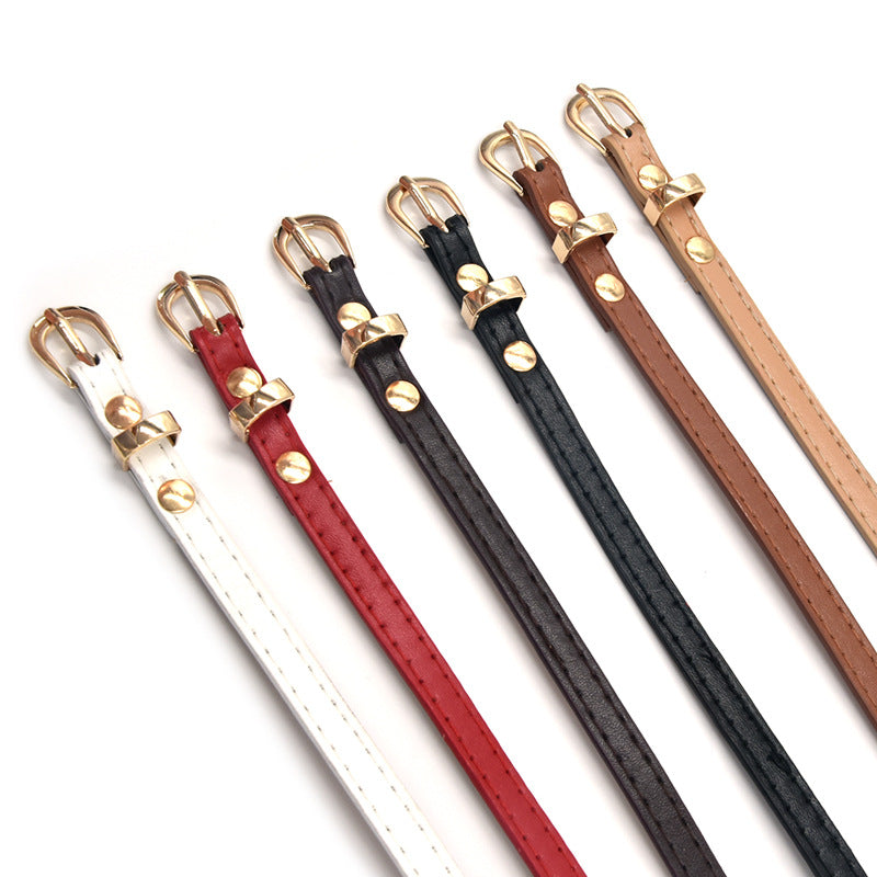 Children's thin belt fashion