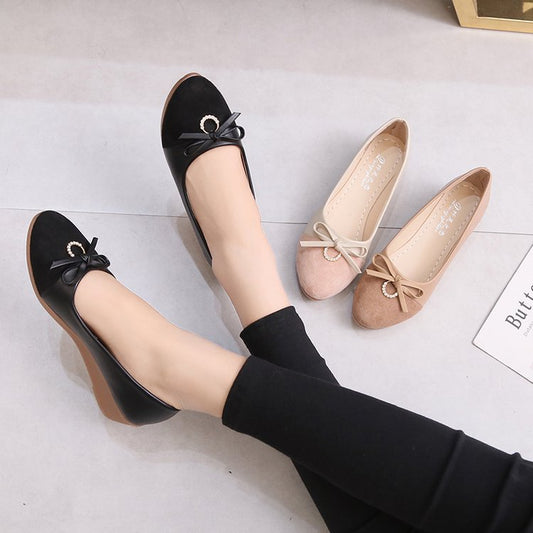 Wedge heel fashion casual women's shoes