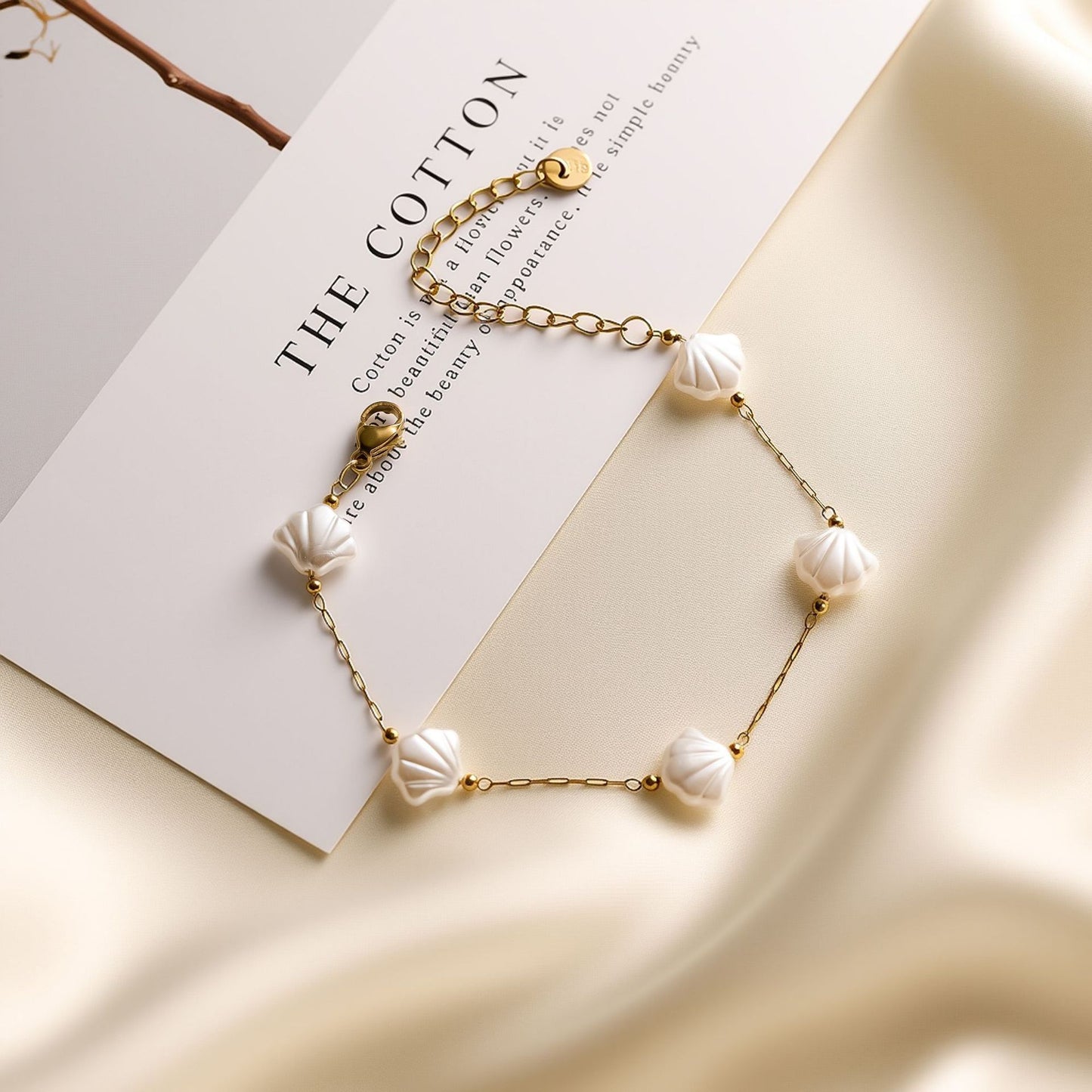 Natural Stone Geometric Necklace & Bracelet Set