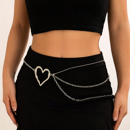 Big Love Waist Chain Metal Body Chain