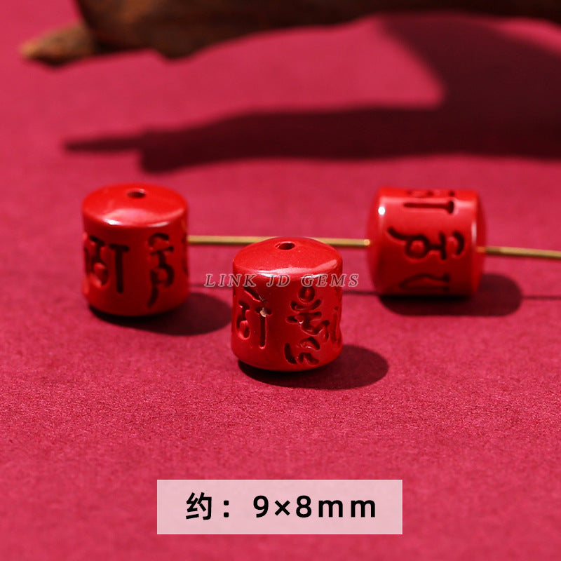 Emperor Sand Carving Accessories Lotus Pixiu Loose Beads