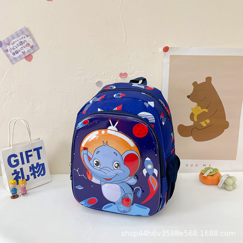 Cartoon cute children's backpack eggshell bag