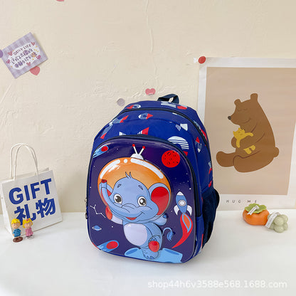 Cartoon cute children's backpack eggshell bag