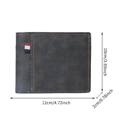 3-in-1 Pack Men's Wallet Multi-layer
