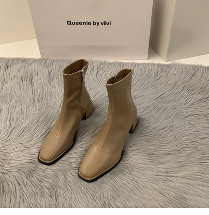 Spring/Autumn Brown Martin Boots