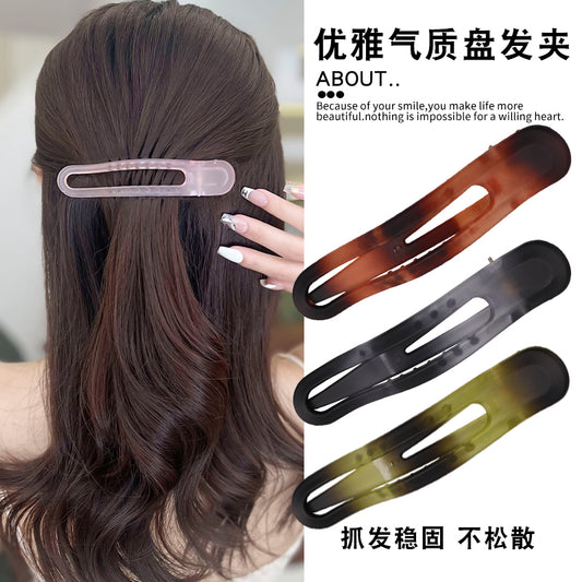 Temperament hairpin woman