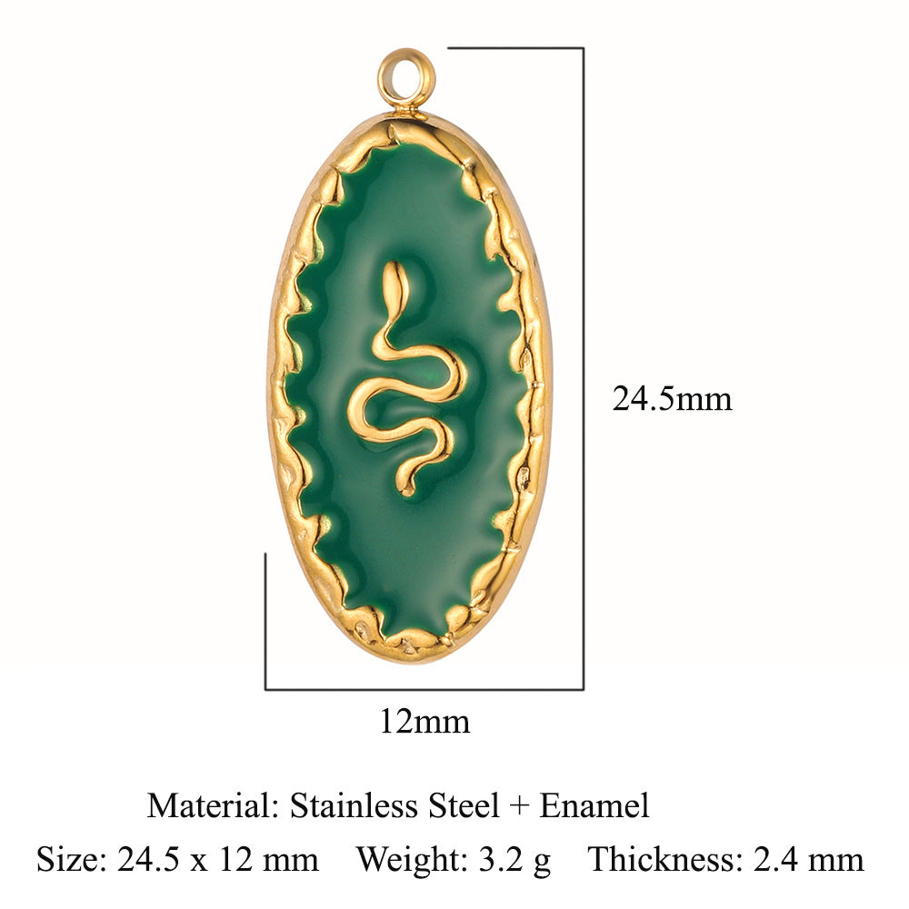 Branches Leaves Tree of Life Flowers Stainless Steel Pendant