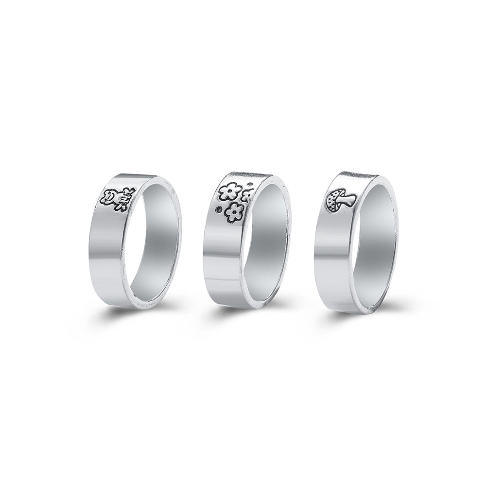 Simple Couple Love Rings