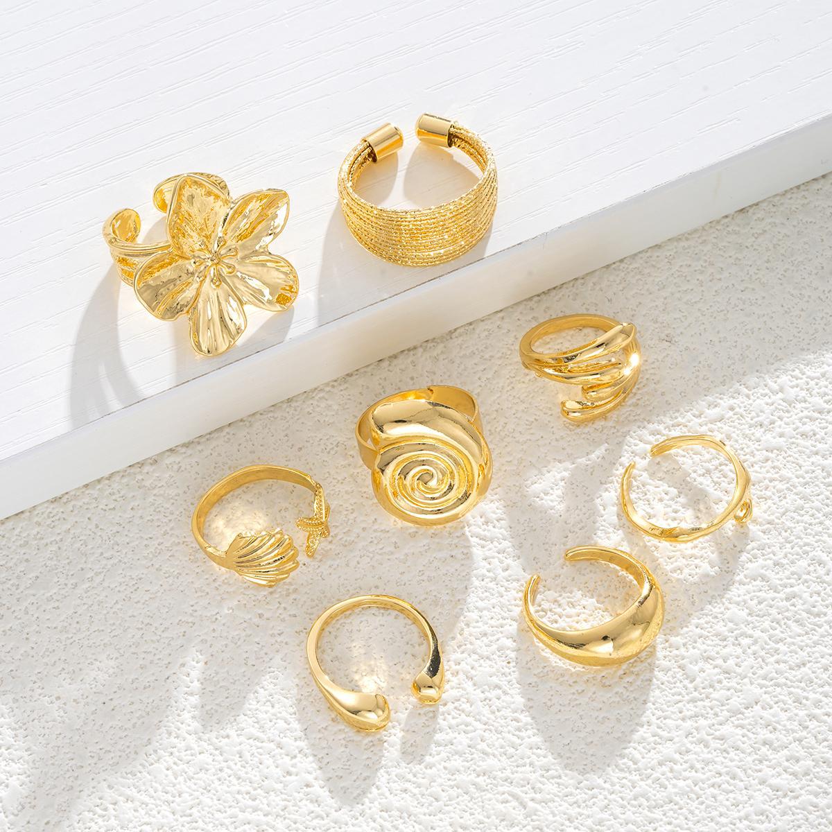 Brushed Multi-Layer Punk Ring