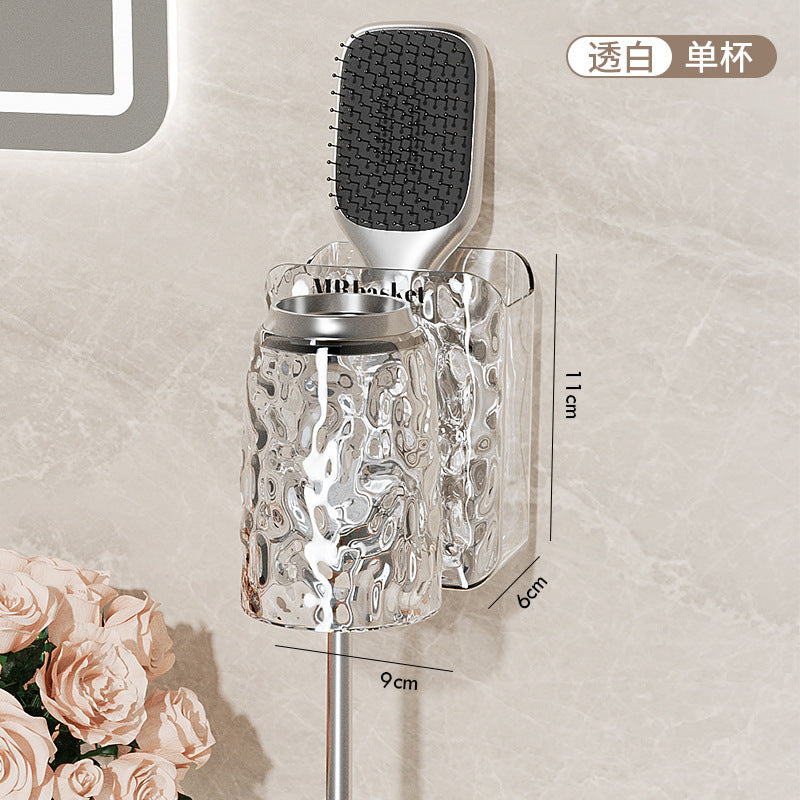 Soporte para cepillo de dientes sin taladro para montaje en pared para baño 