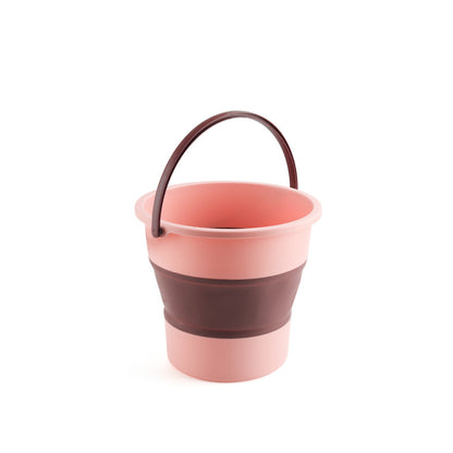 Folding Bucket Expandable Portable Plastic Silicone Bucket