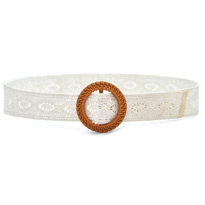 Stylish woven belt