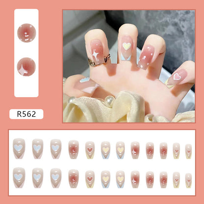 Uñas de color azul hielo puro 