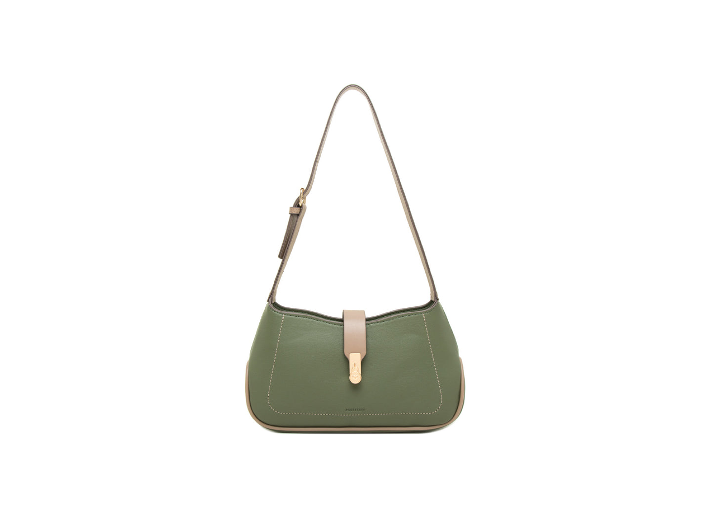 Versatile horizontal messenger bag