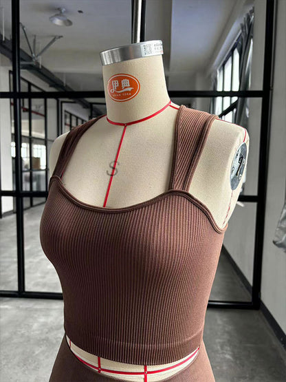 Sports yoga U-shaped vest women's top