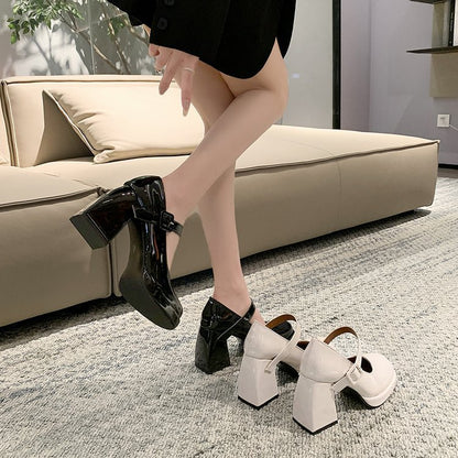 French platform shoes fashion