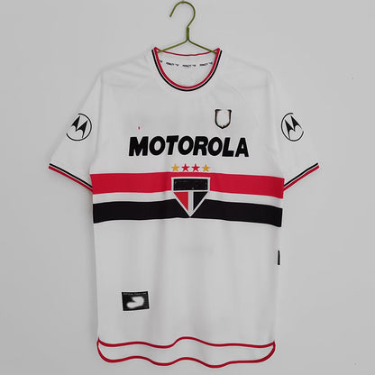 2000 S?o Paulo Retro Home/Away Short Sleeve Thai Jersey