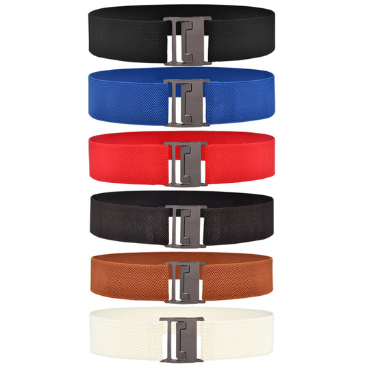 Button elastic belt