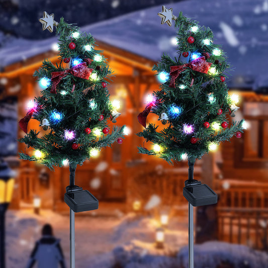 Solar Christmas led floor lamp