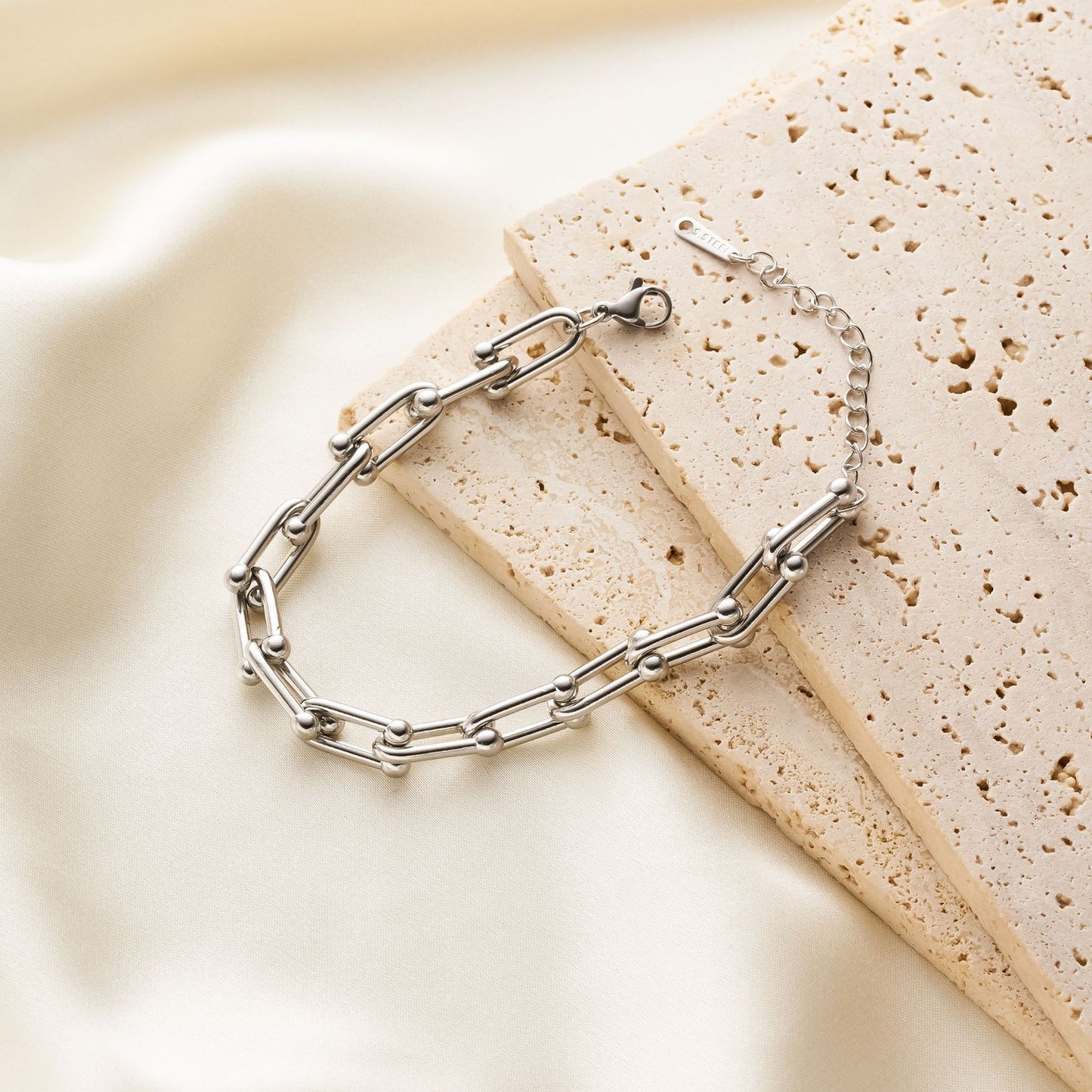 U-Shaped Titanium Steel Jewelry Set