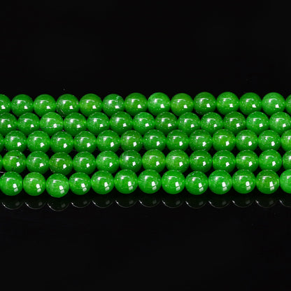 High quality imitation Hetian jasper chalcedony loose beads