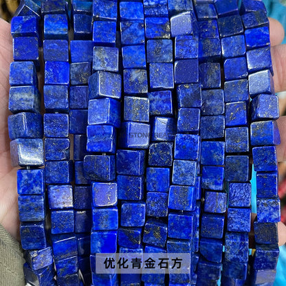 8Mm jade square crystal bracelet beads