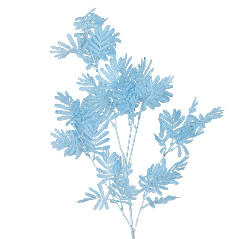 Artificial flowers blue series flowers plastic flowers wholesale