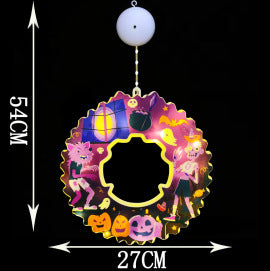 Halloween Christmas Series Suction Cup Lights Ladder Lights