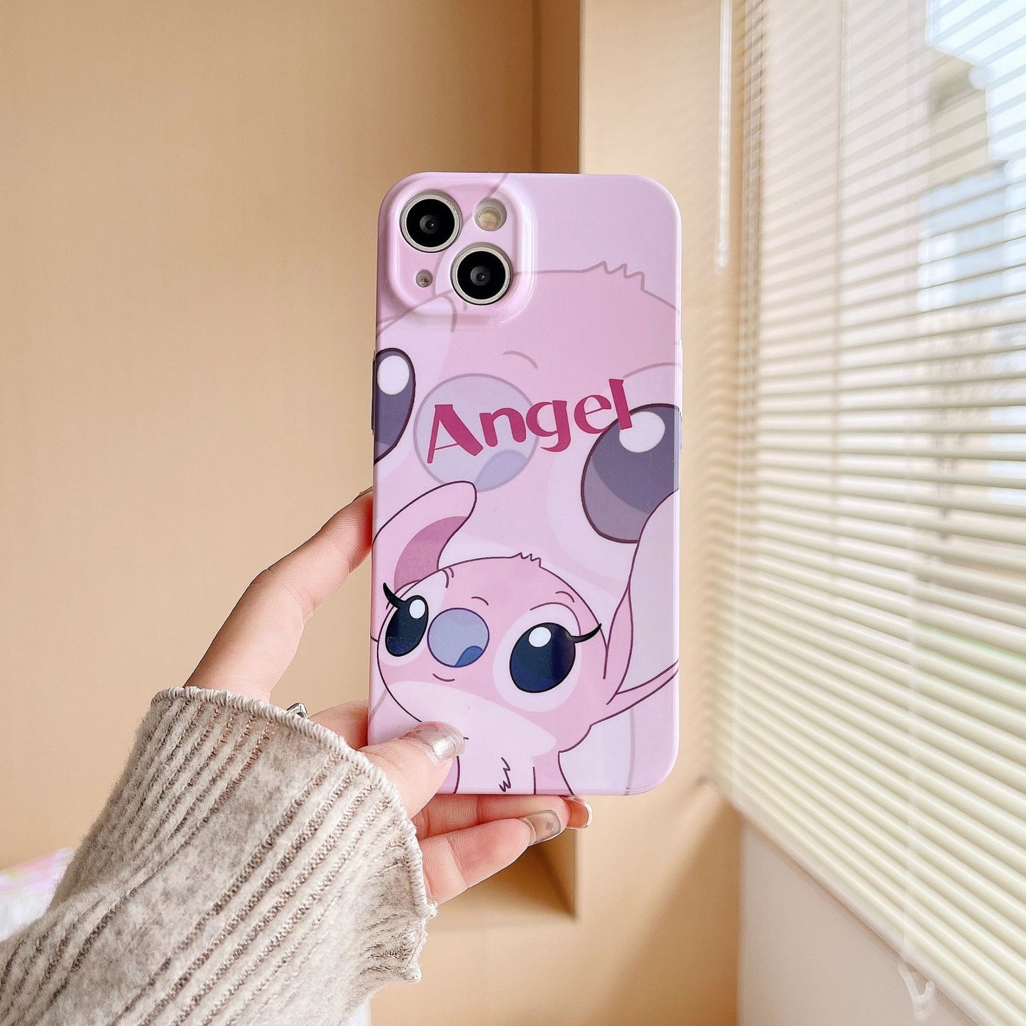 Donald Duck Film Case iPhone15 Pro 13 XR SpongeBob Couple Cover