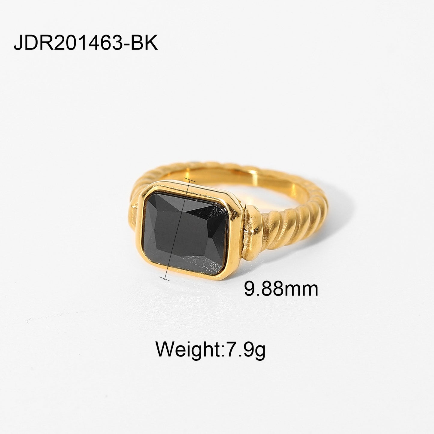 Twisted Spiral Ring Jewelry