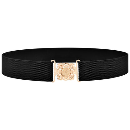 Elastic wide waist seal with fashion