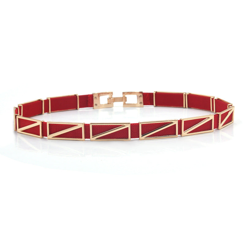 Shirt Decorative Metal Waist Chain Belt
