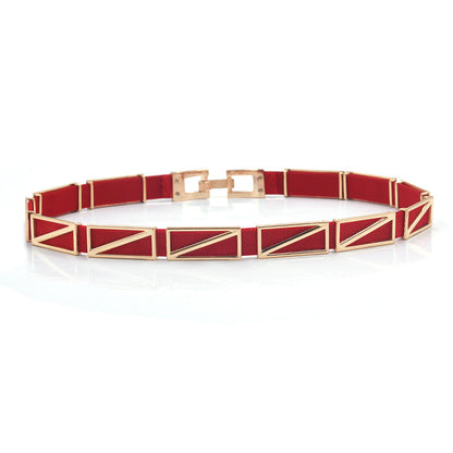Shirt Decorative Metal Waist Chain Belt