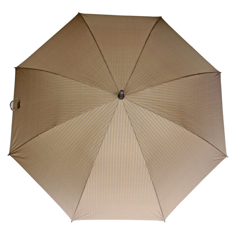Striped Golf Umbrella Automatic Windproof Umbrella