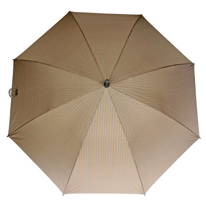 Striped Golf Umbrella Automatic Windproof Umbrella