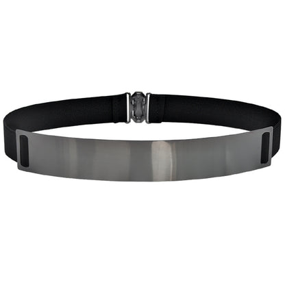 Personalized metal elastic belt