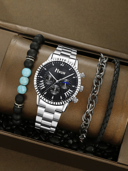 Casual Men's Watch Set