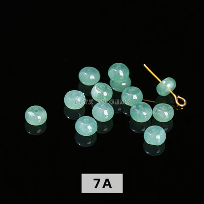 7A natural ice blue water beads loose beads