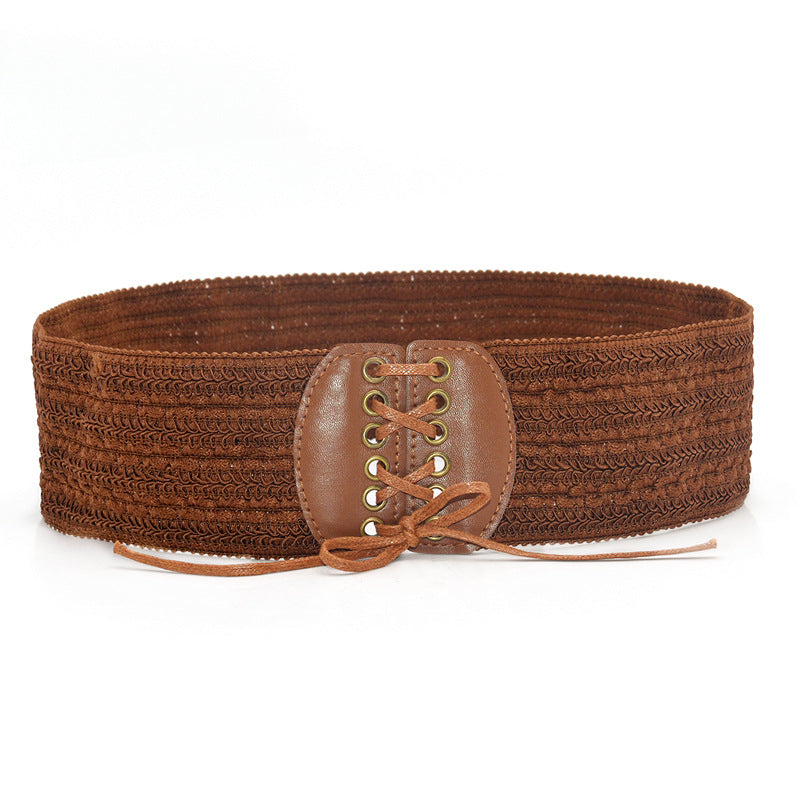 Belt Women's wide decorative strap