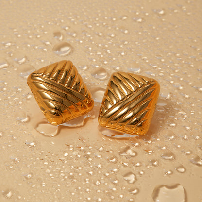 Square Braided Earrings
