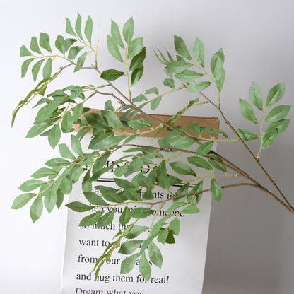 Artificial golden elm leaves artificial green plants wholesale