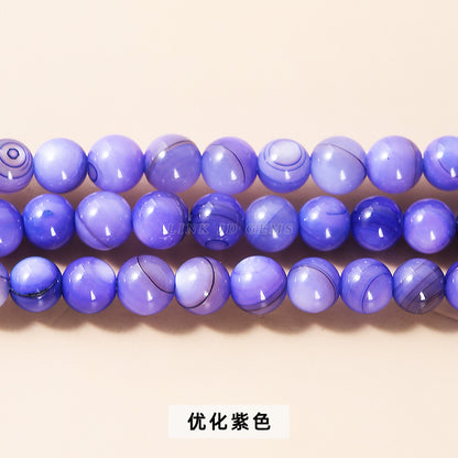 Extremely fine 3mm colored shell loose beads