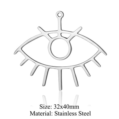 5 pcs/titanium steel accessories Tree of Litfe pendan